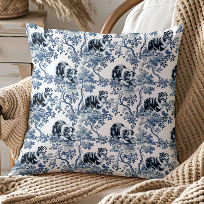Australian Shepherd Pillow Cover - Toile