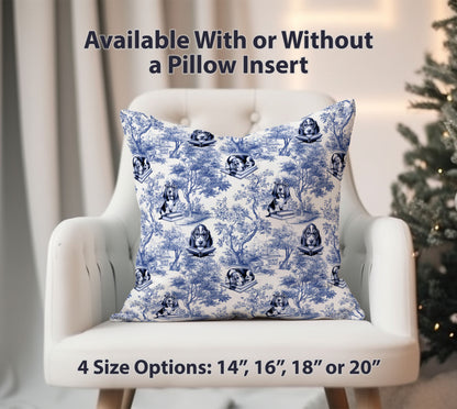 Basset Hound Pillow Pillow Cover - Toile