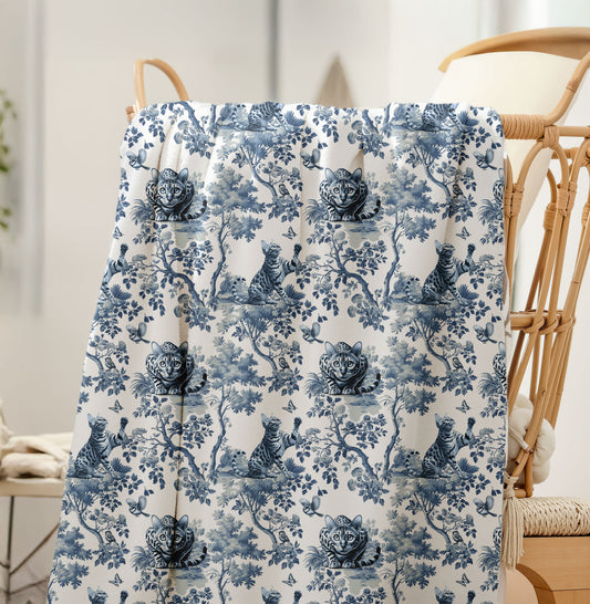 Bengal Cat Blanket - Toile