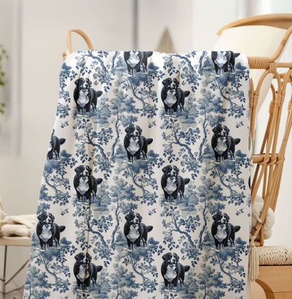 Bernese Mountain Dog Blanket - Toile