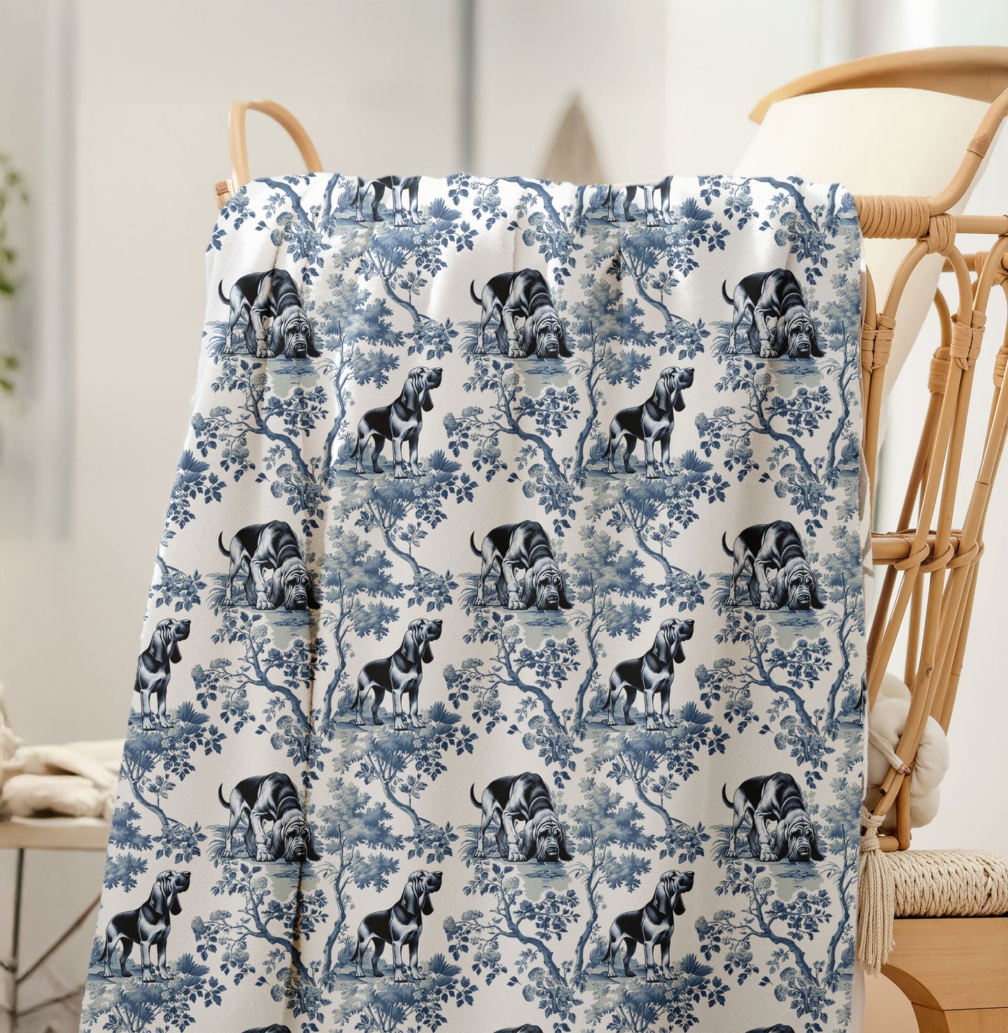 Bloodhound Blanket - Toile