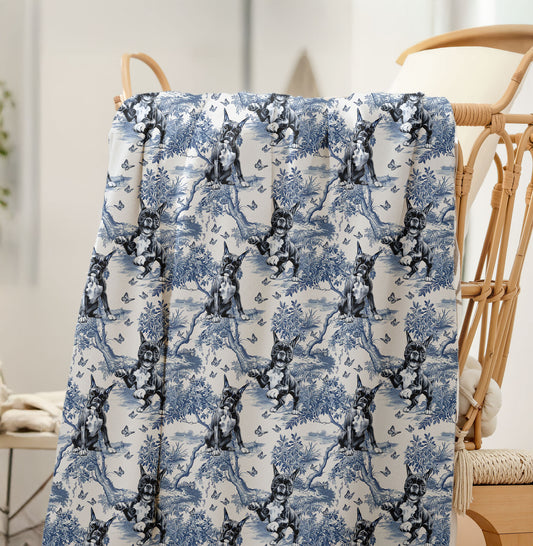 Boxer Dog Blanket - Toile