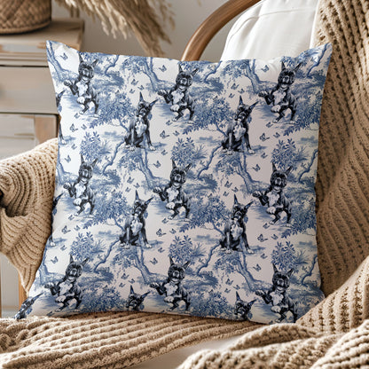Boxer Dog Pillow Cover - Toile
