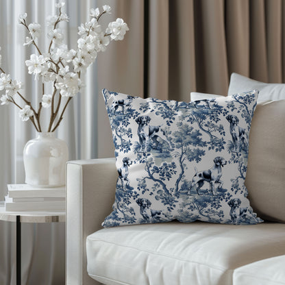 Brittany Spaniel Pillow Cover - Toile