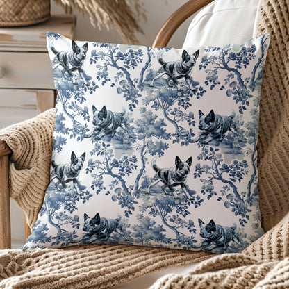 Cattle Dog Pillow Cover - Toile