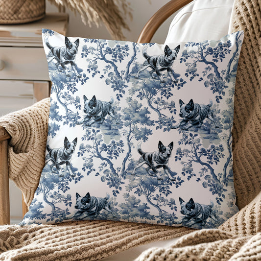 Cattle Dog Pillow Cover - Toile