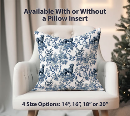 Chesapeake Bay Retriever Pillow Cover - Toile