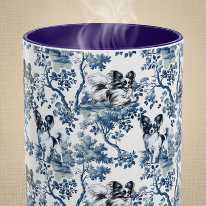 Papillon Toile Mug