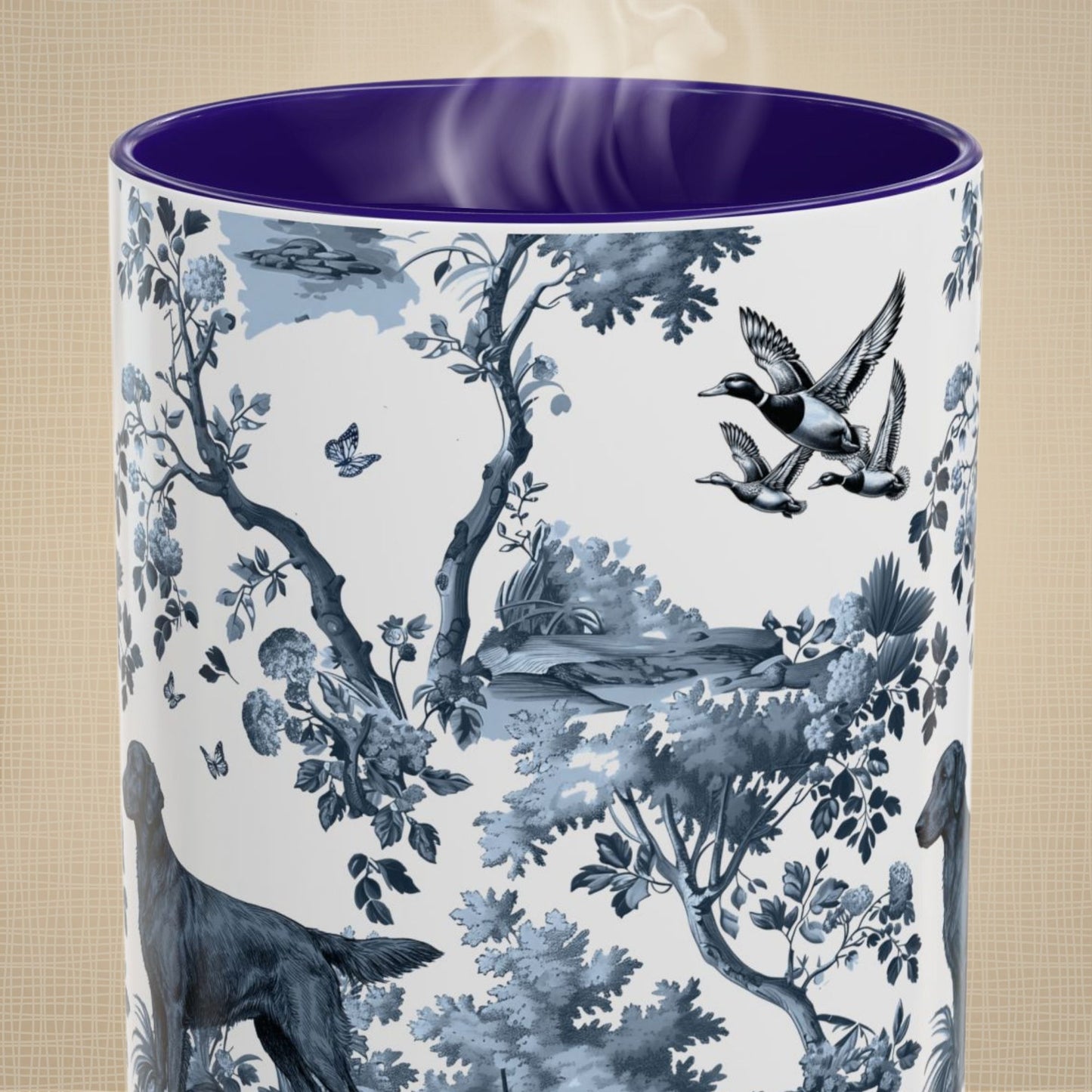 Flat-Coated Retriever Mug - Toile