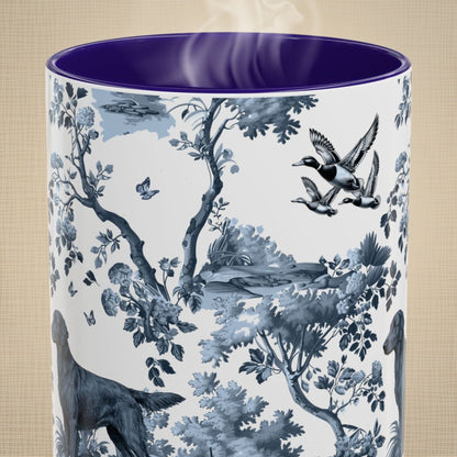 Flat-Coated Retriever Mug - Toile