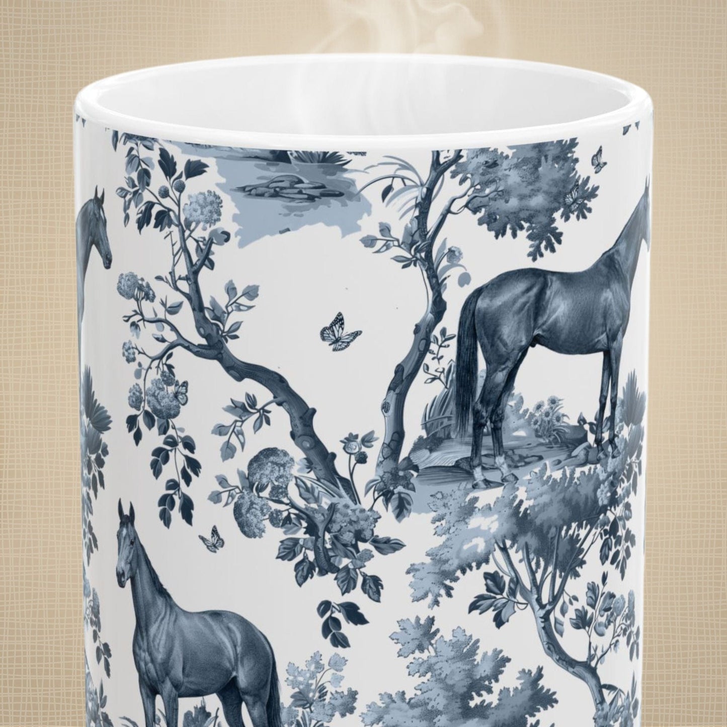 Thoroughbred Horse Mug - Toile
