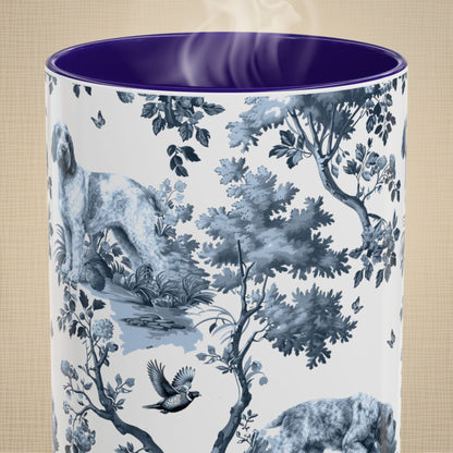 Spinone Italiano Mug - Toile Pattern