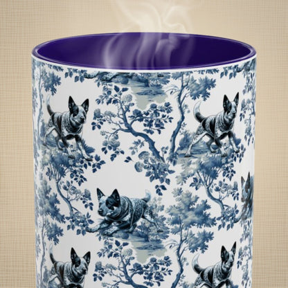 Cattle Dog Toile Mug - Heeler