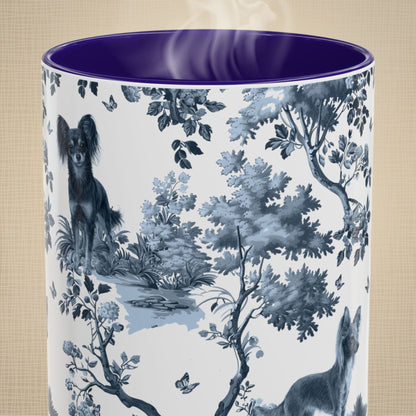 Russian Toy Mug - Toile Pattern