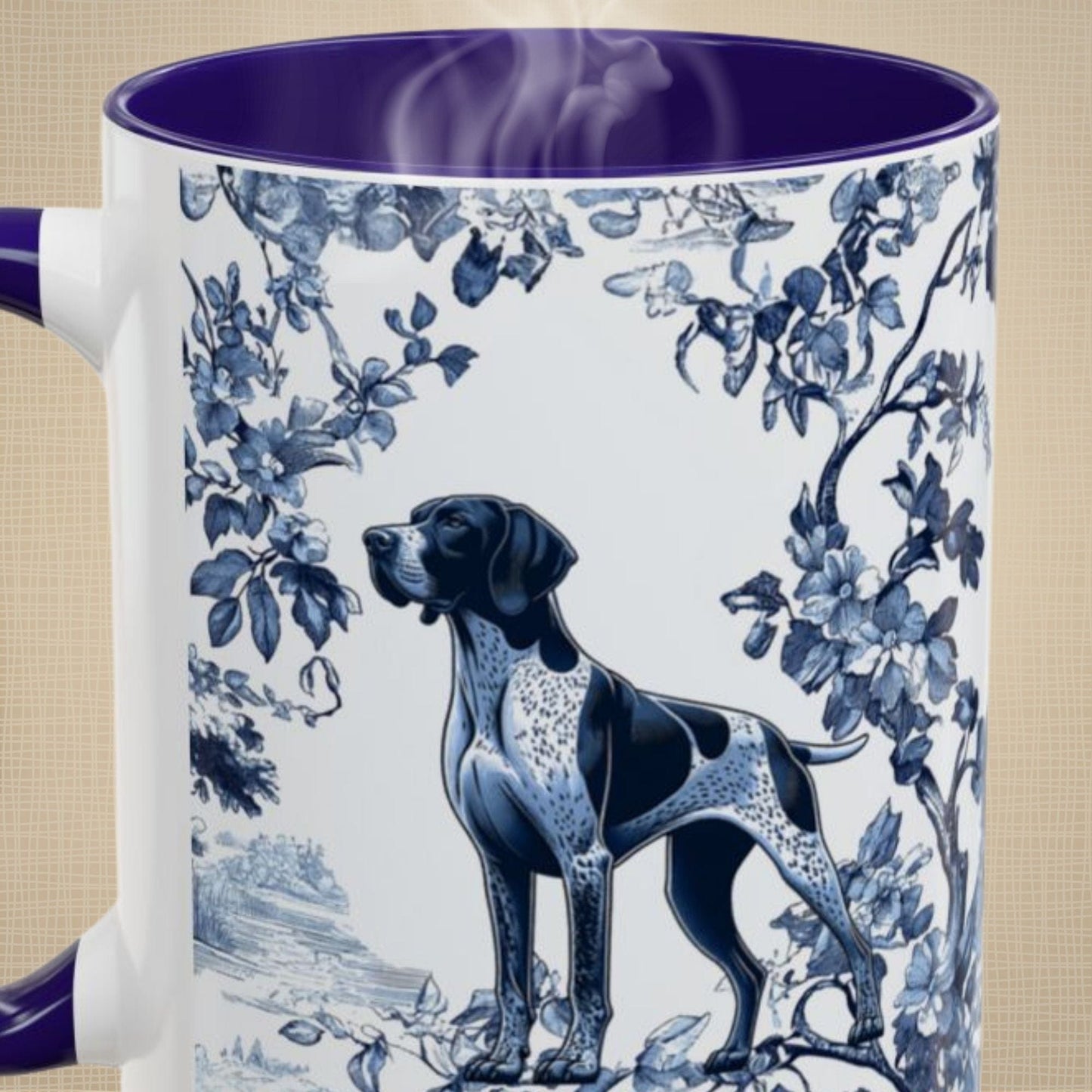 German Shorthaired Pointer Toile Mug