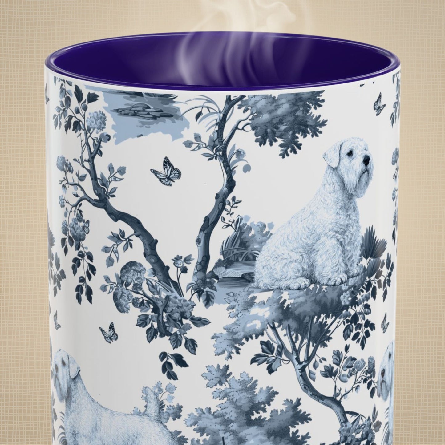 Sealyham Terrier Mug - Toile Pattern