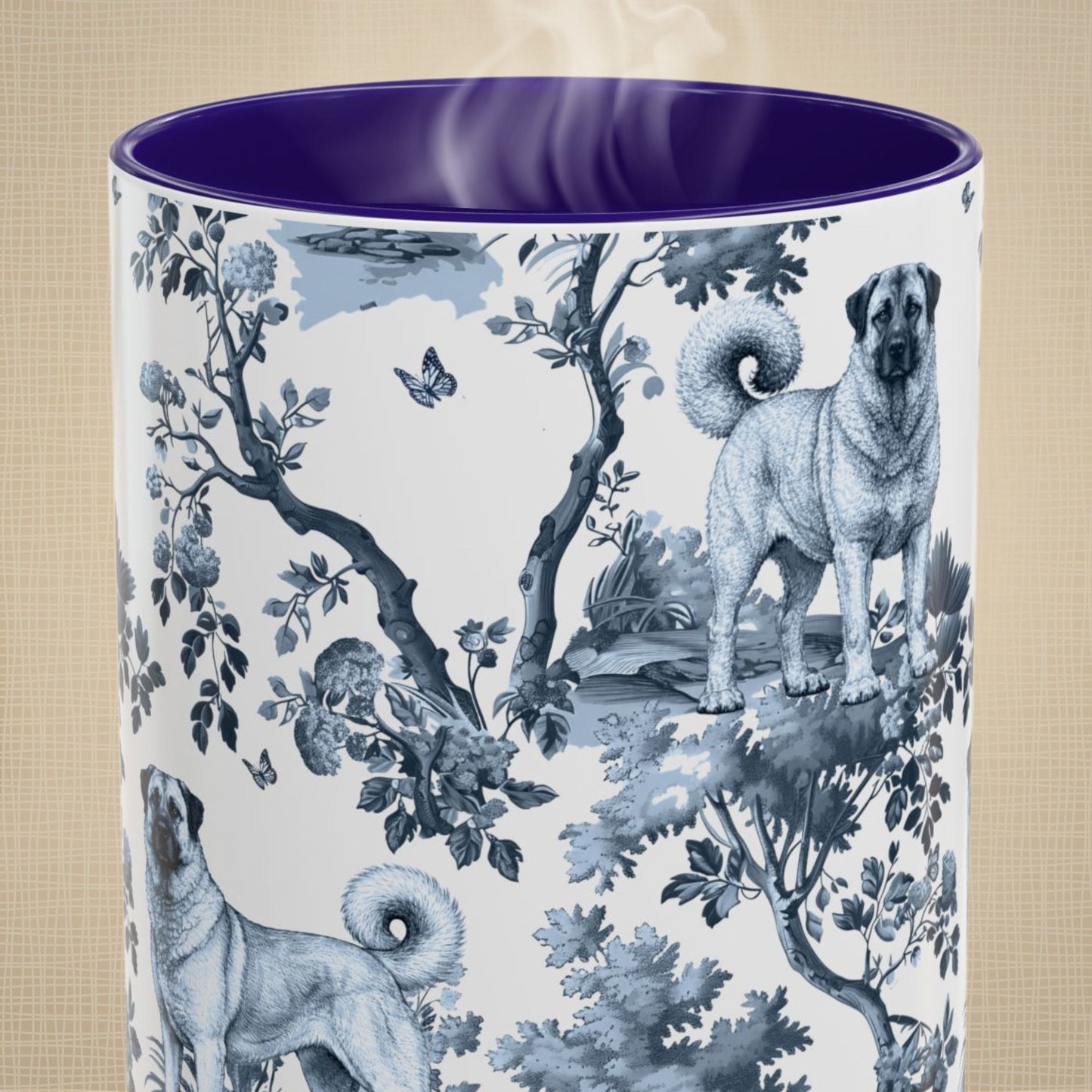 Anatolian Shepherd Mug - Toile Pattern