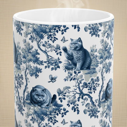 British Shorthair Cat Mug Toile