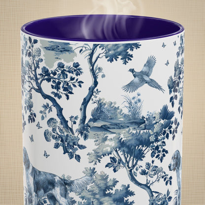 Welsh Springer Spaniel Italiano Mug - Toile Pattern