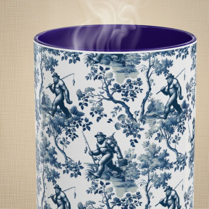 Bigfoot Fishing Mug - Toile