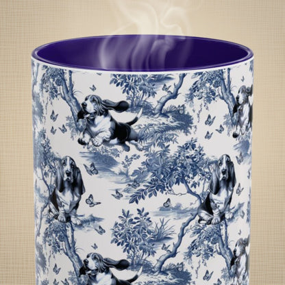 Basset Hound Toile Mug