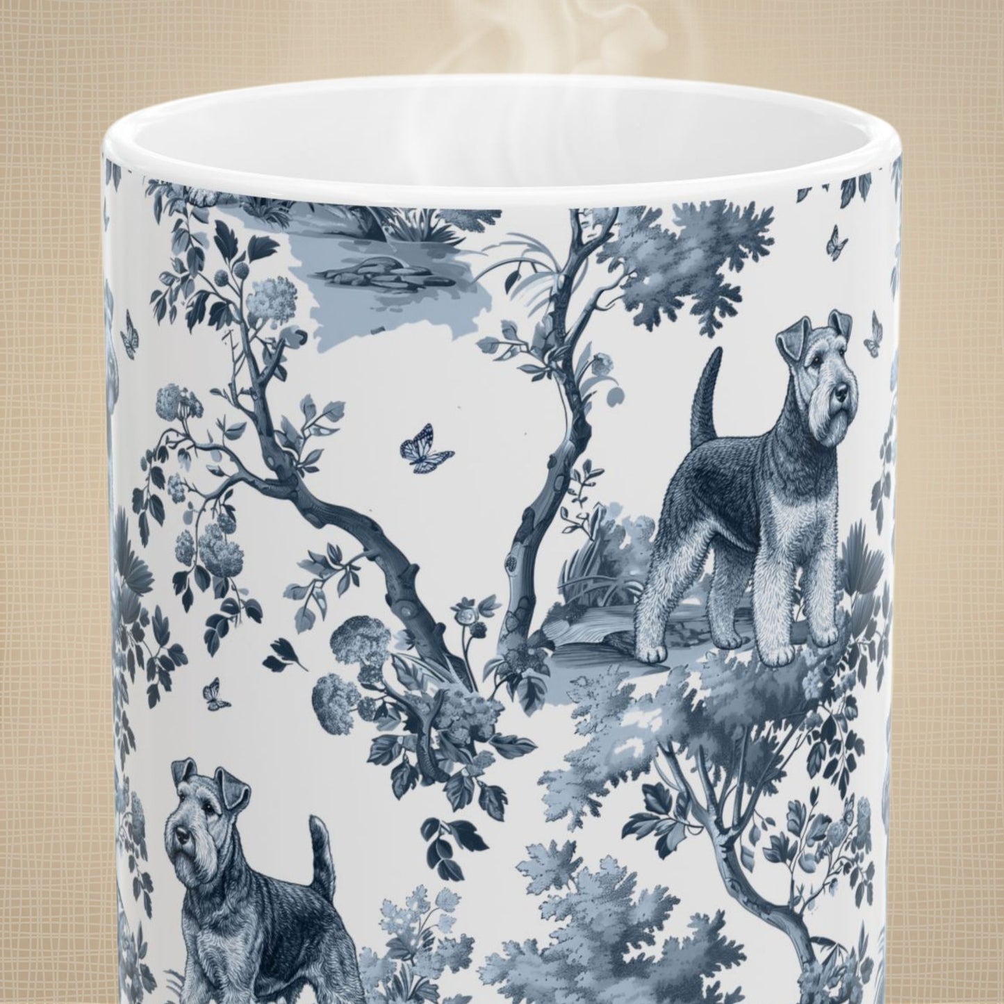 Welsh Terrier Mug - Toile