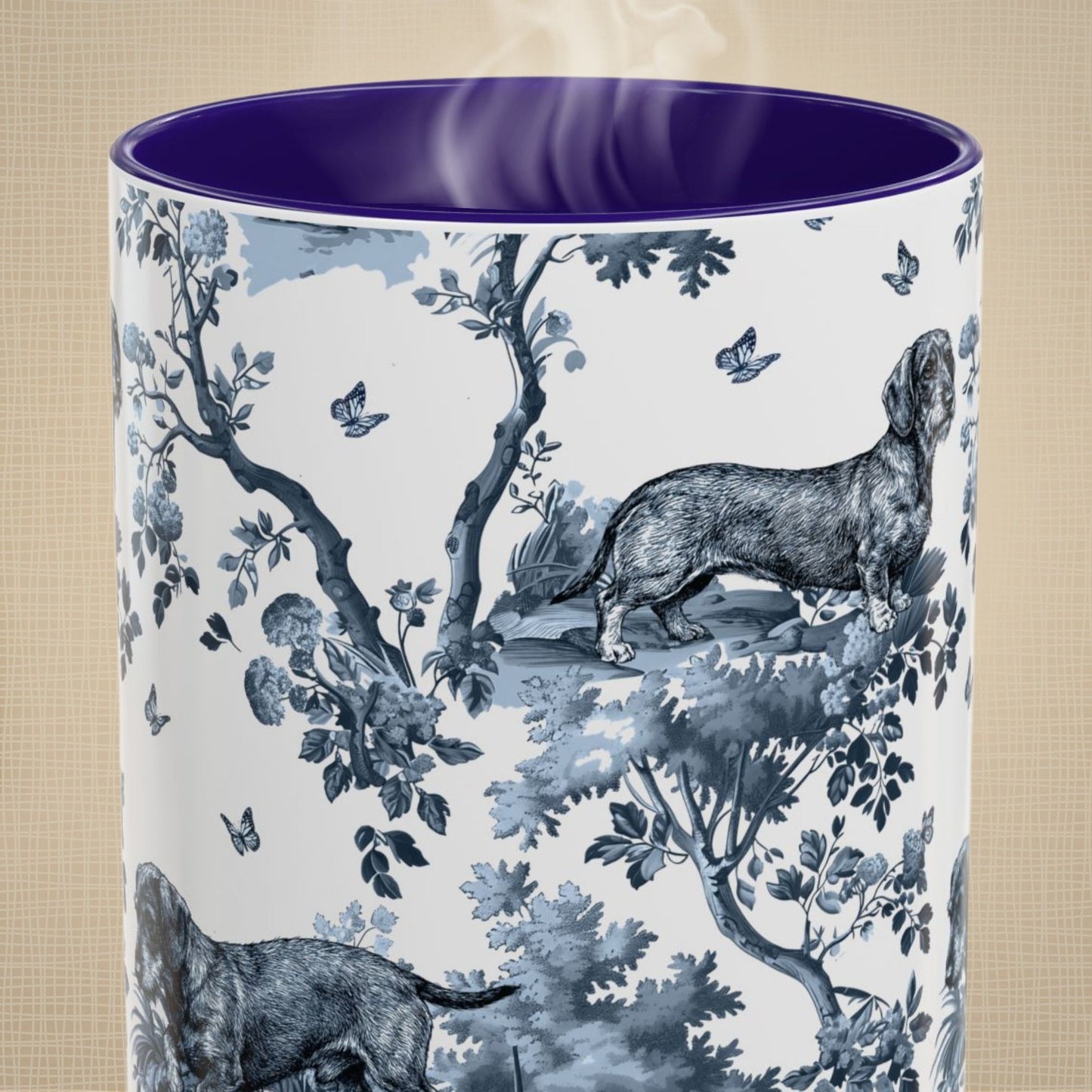 Wirehaired Dachshund - Toile