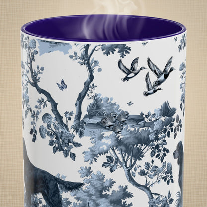 Gordon Setter Mug - Toile Pattern