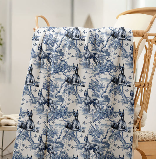 Great Dane Blanket - Toile