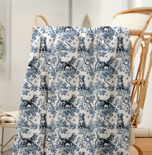 Nova Scotia Duck Tolling Blanket - Toile