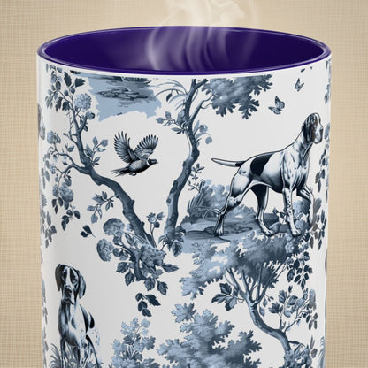English Pointer Mug - Toile Pattern