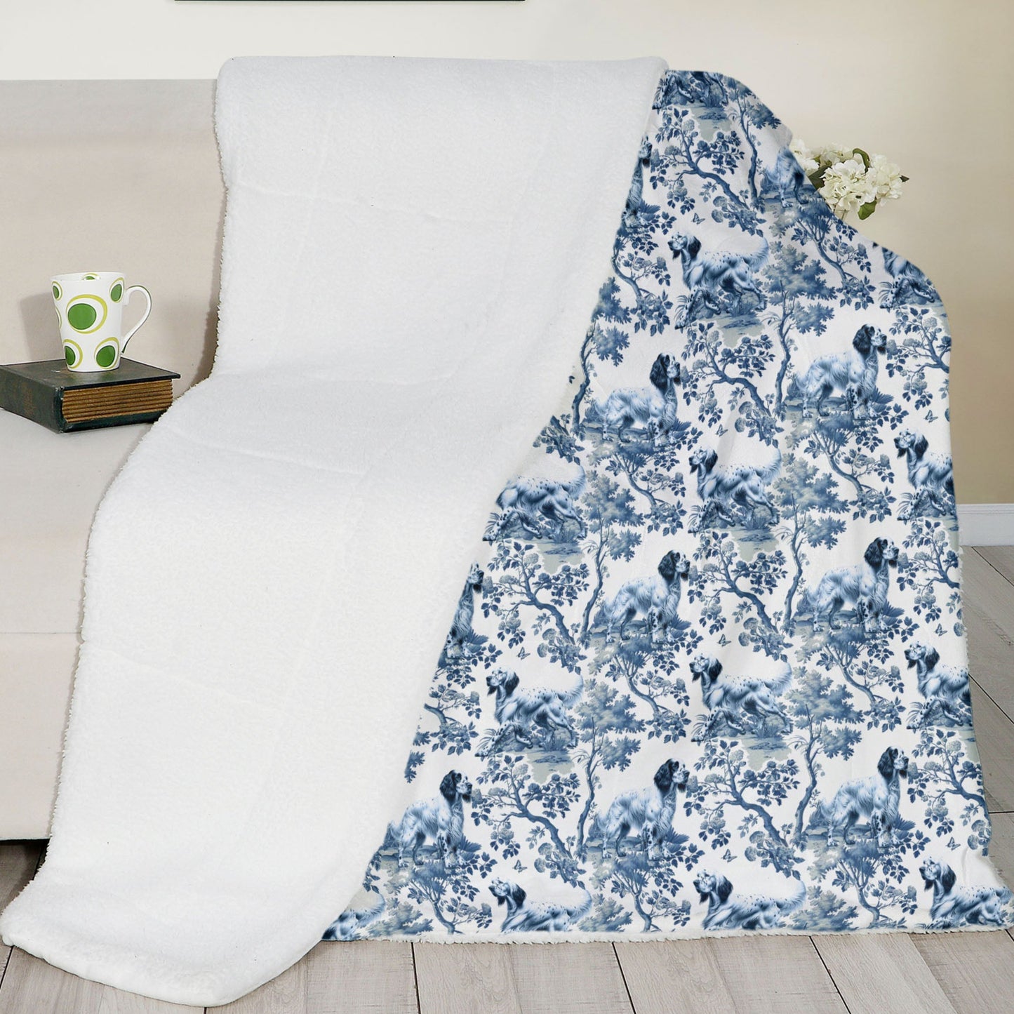 English Setter Blanket - Toile