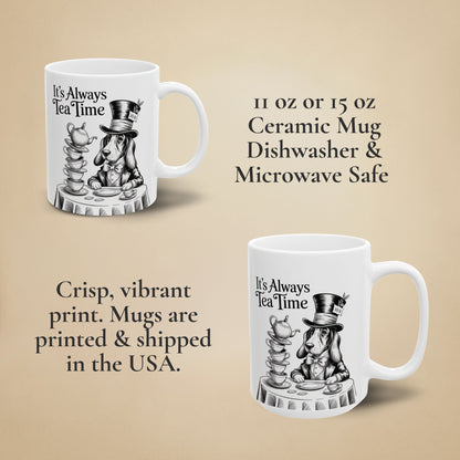 Basset Hound Mug - Wonderland
