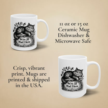 Cheshire Cat Toile Tabby