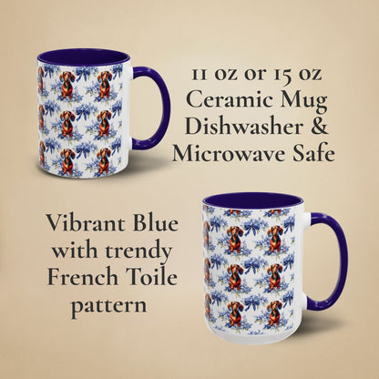 Dachshund Mug Coquette Floral
