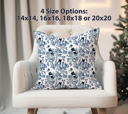 Fox Terrier Pillow Cover - Toile