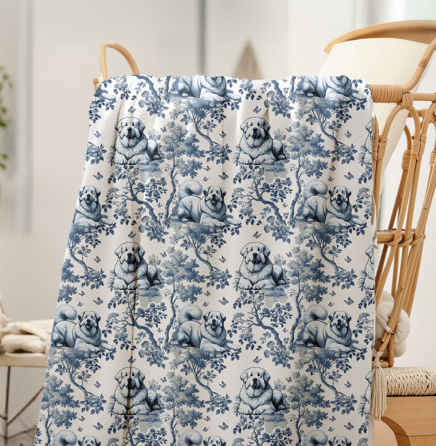 Great Pyrenees Blanket - Toile