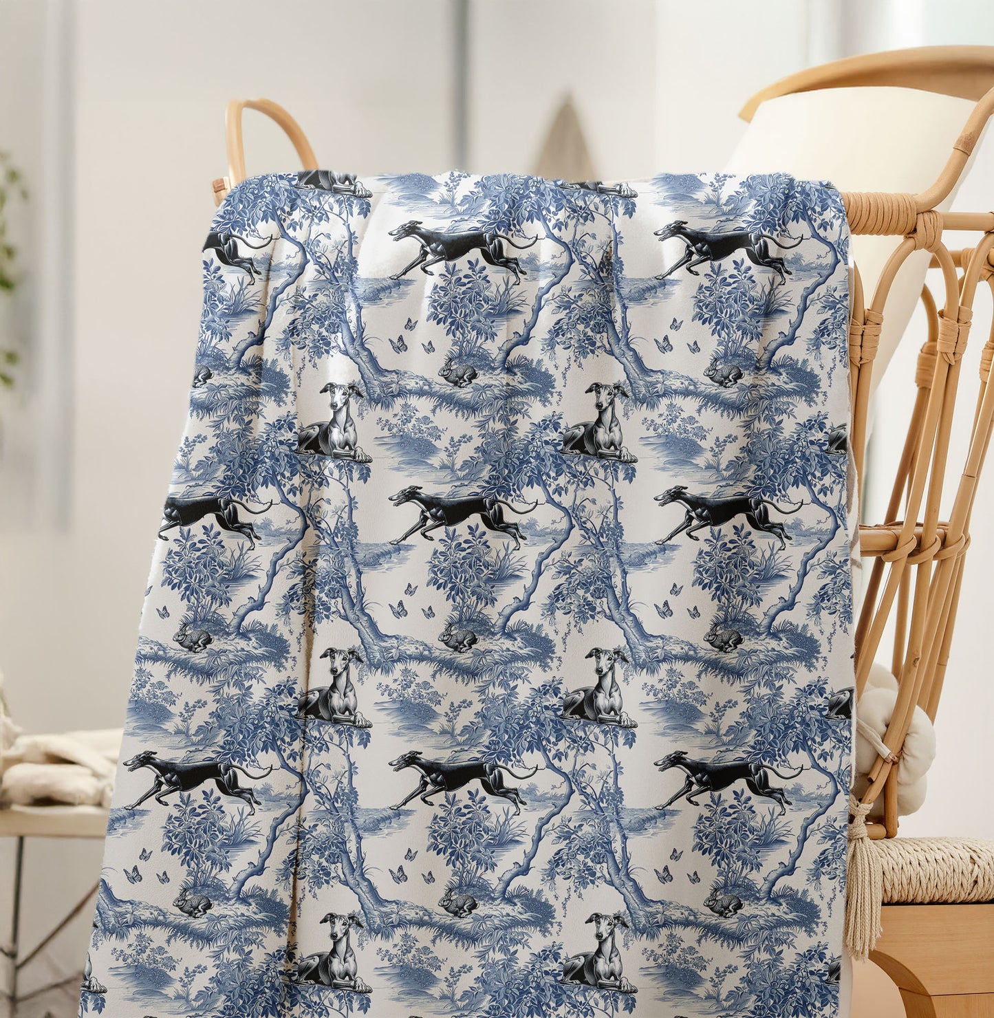 Greyhound Blanket - Toile