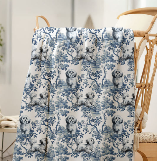 Havanese Blanket - Toile
