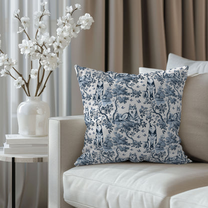 Husky Dog Pillow Cover - Toile