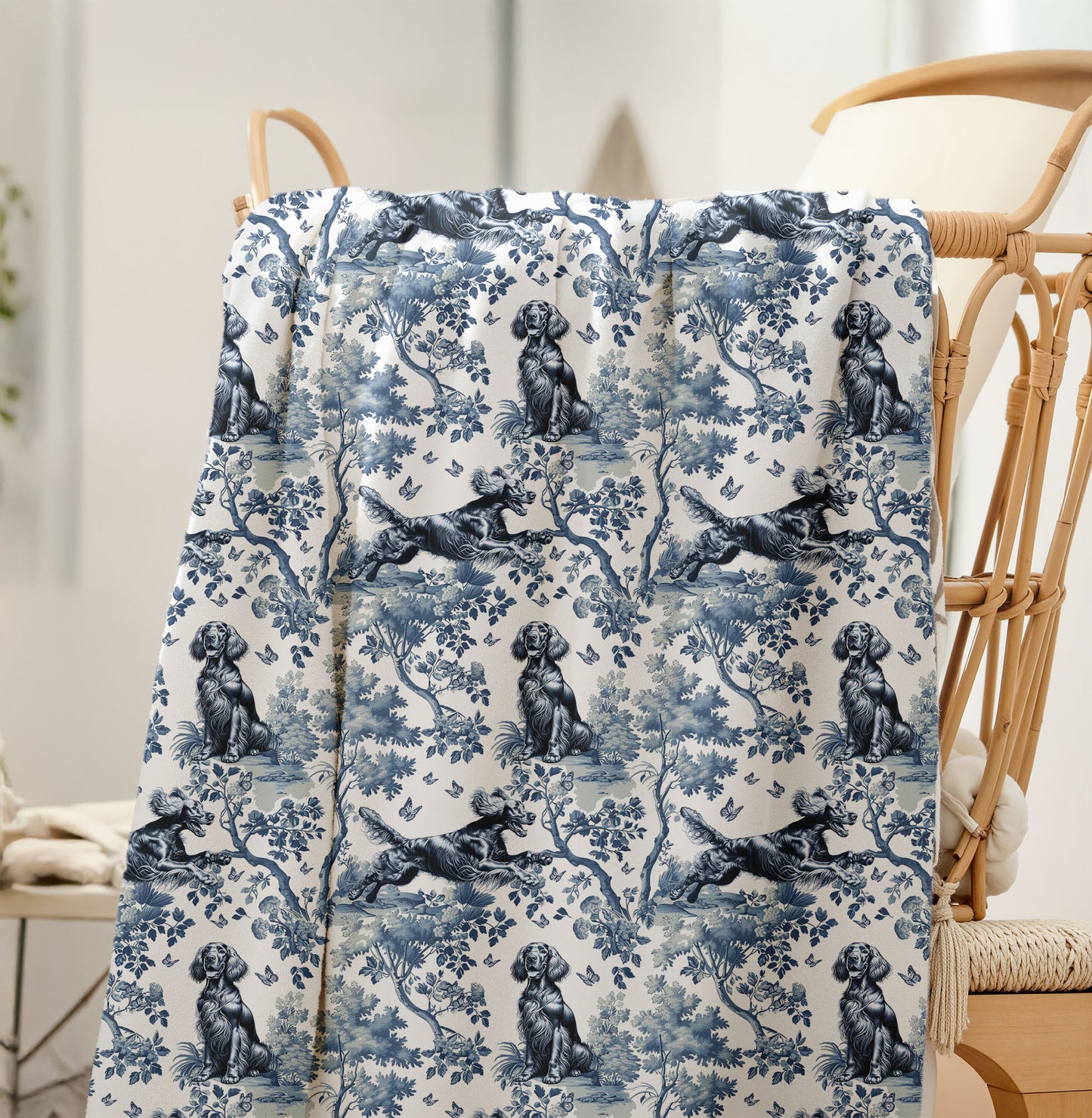 Irish Setter Blanket - Toile