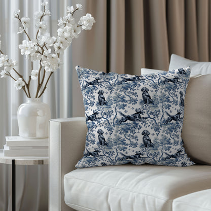 Irish Setter Toile Pillow Cover - Toile
