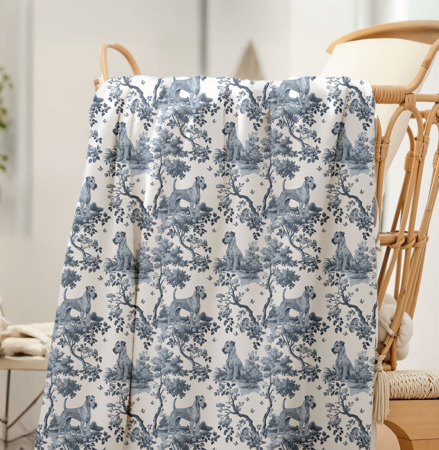 Irish Terrier Blanket - Toile