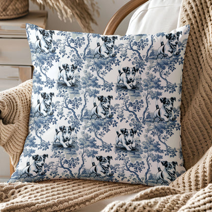 Jack Russell Terrier Pillow Cover - Toile
