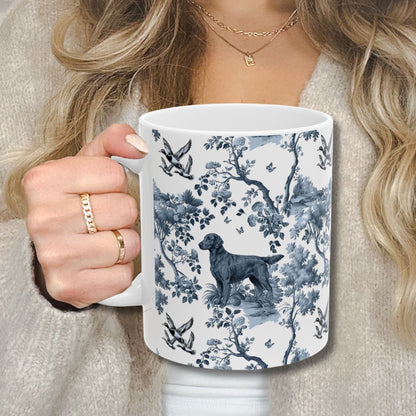 Flat-Coated Retriever Mug - Toile