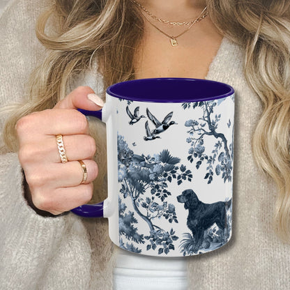 Gordon Setter Mug - Toile Pattern