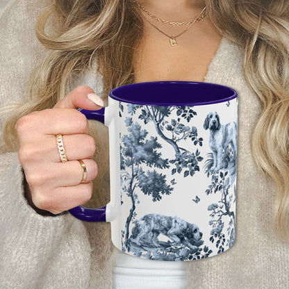 Spinone Italiano Mug - Toile Pattern