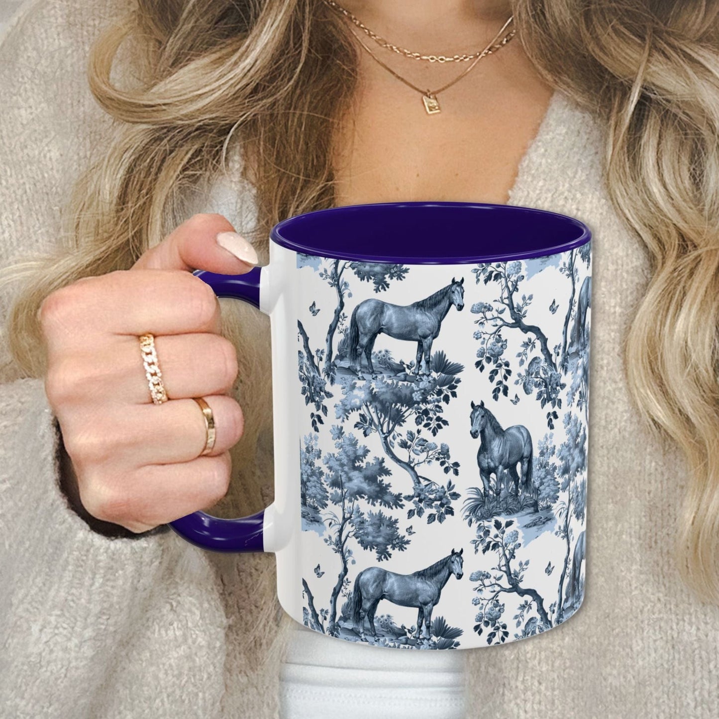 Quarter Horse Toile Mug