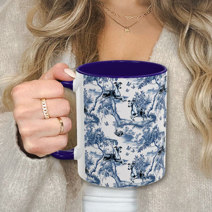 Whippet Toile Mug