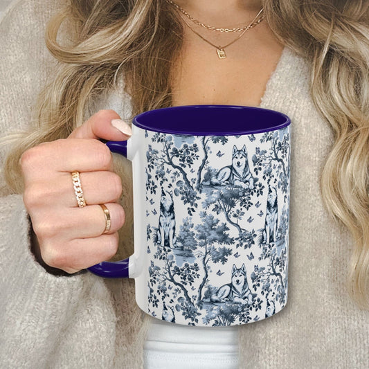 Boxer Toile Mug